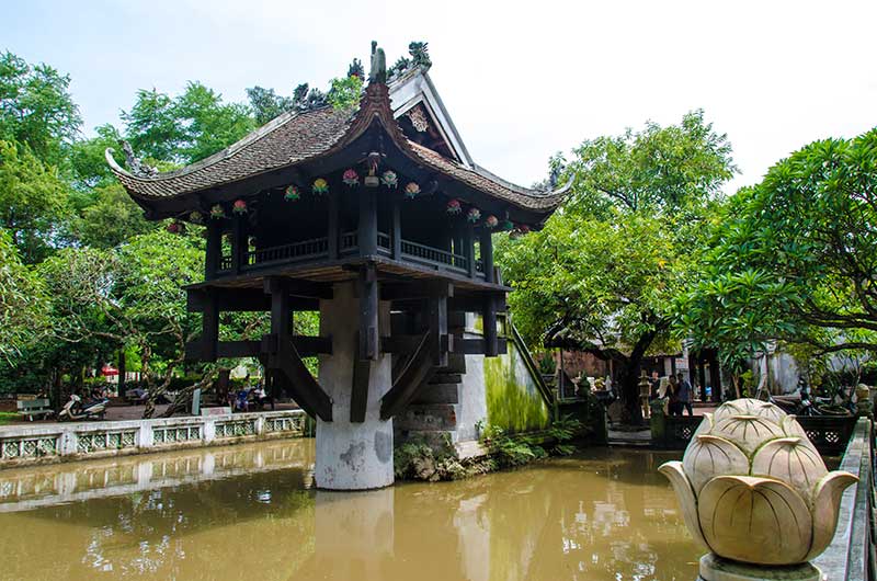 153 - Vietnam - Hanoi - pagoda de la Columna